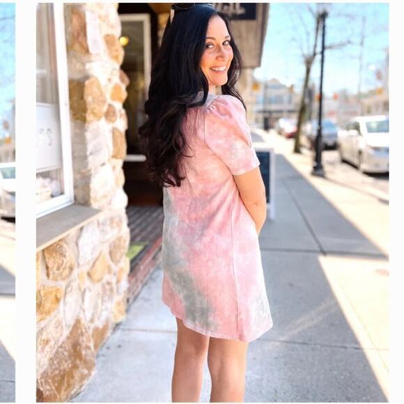 BB Dakota x Steve Madden Cosmic Girl Terry Mini Sweatshirt Dress. Size small - Picture 4 of 9